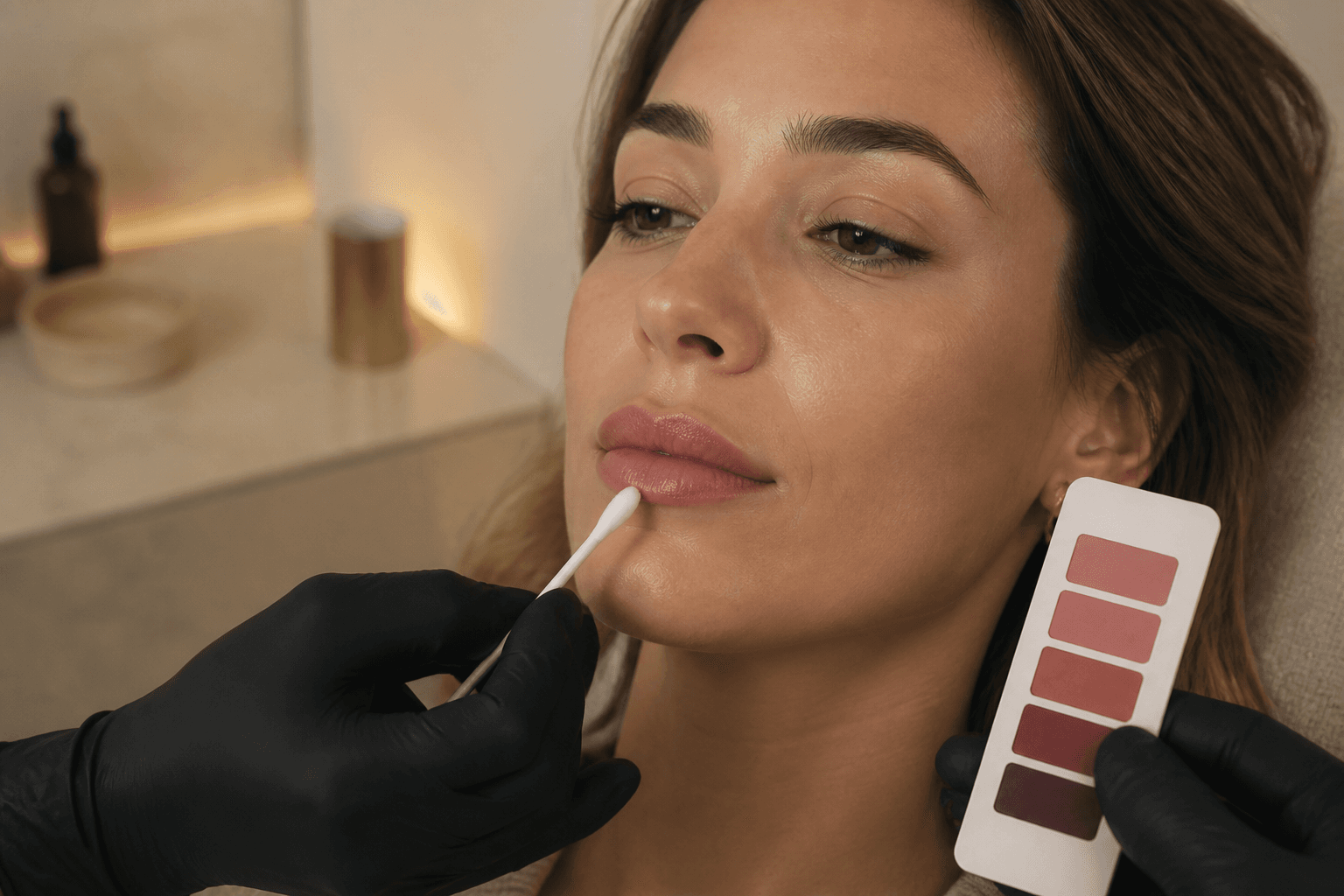 Consult over een passende subtiele lipkleur