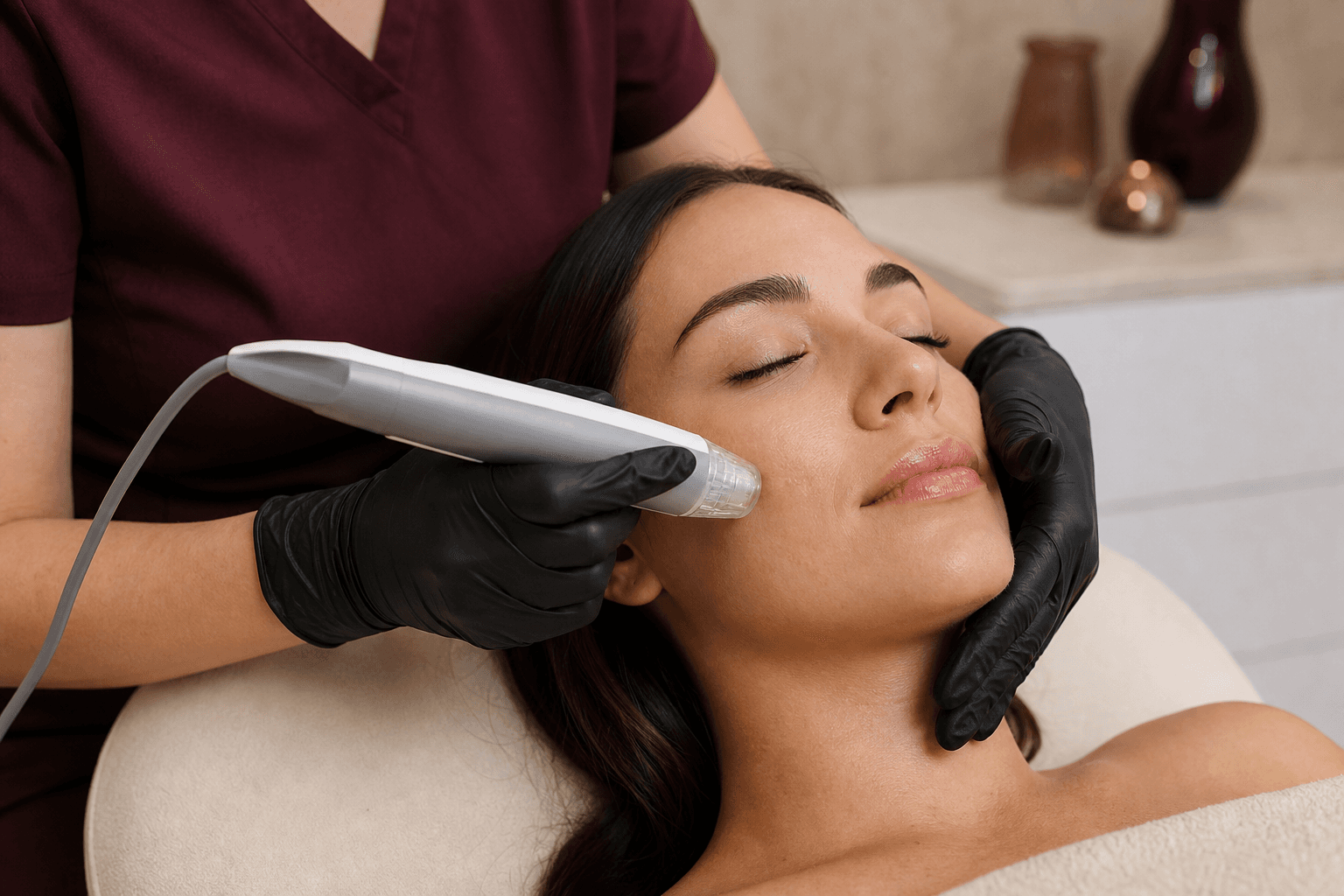 Consult rond een professionele microneedling RF-handpiece
